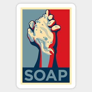 Soap: Wash Your Hands Sticker